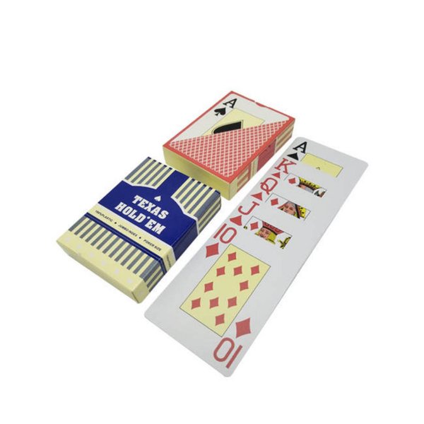 Texas Hold’em Poker Playing Cards (Plastic/Waterproof)