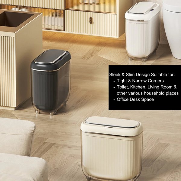 Smart Motion Sensor Rubbish Bin Trash Bin 14L Rechargeable