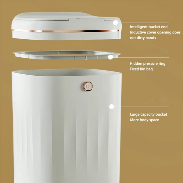 Smart Motion Sensor Rubbish Bin Trash Bin 20L Rechargeable