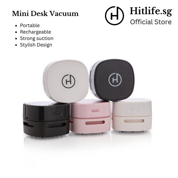 Mini Wireless Vacuum USB Rechargeable | Desktop Cleaner