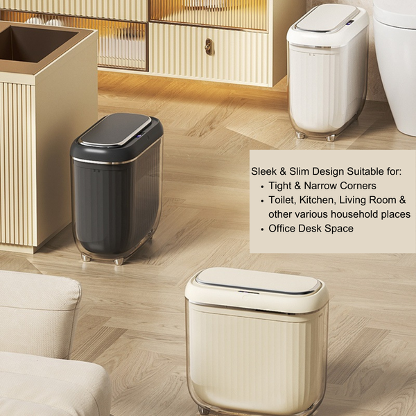 Smart Motion Sensor Rubbish Bin Trash Bin 14L Rechargeable