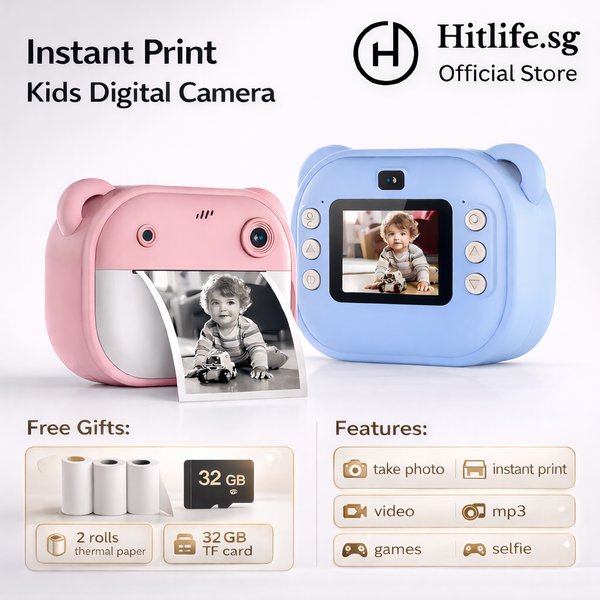 1080P Digital and Print Kids Camera / Children Camera with 32GB TF card