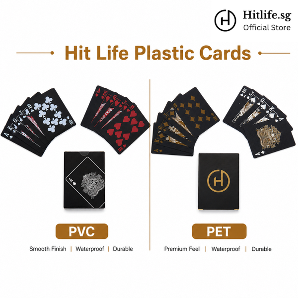 Hit Life Plastic Poker Cards