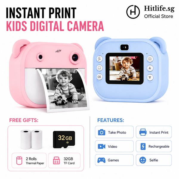 1080P Digital and Print Kids Camera / Children Camera with 32GB TF card