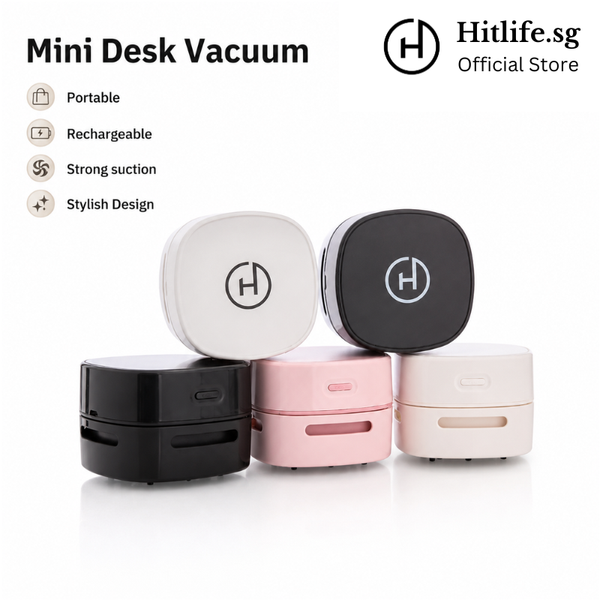 Hit Life Wireless Mini Vacuum USB Rechargeable | Desktop Cleaner