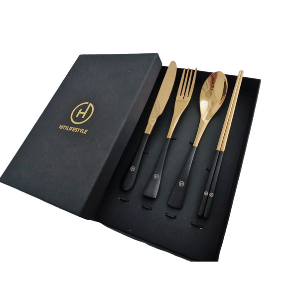 Luxury 4 piece stainless steel Cutlery Set 