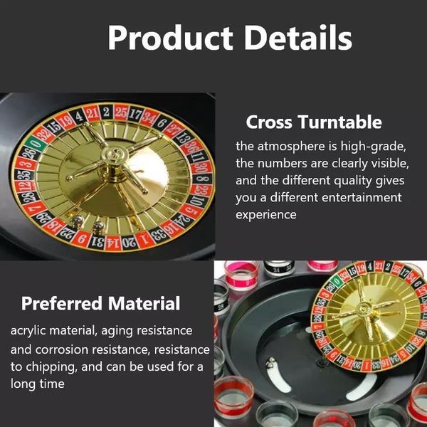 Roulette Drinking Board Game